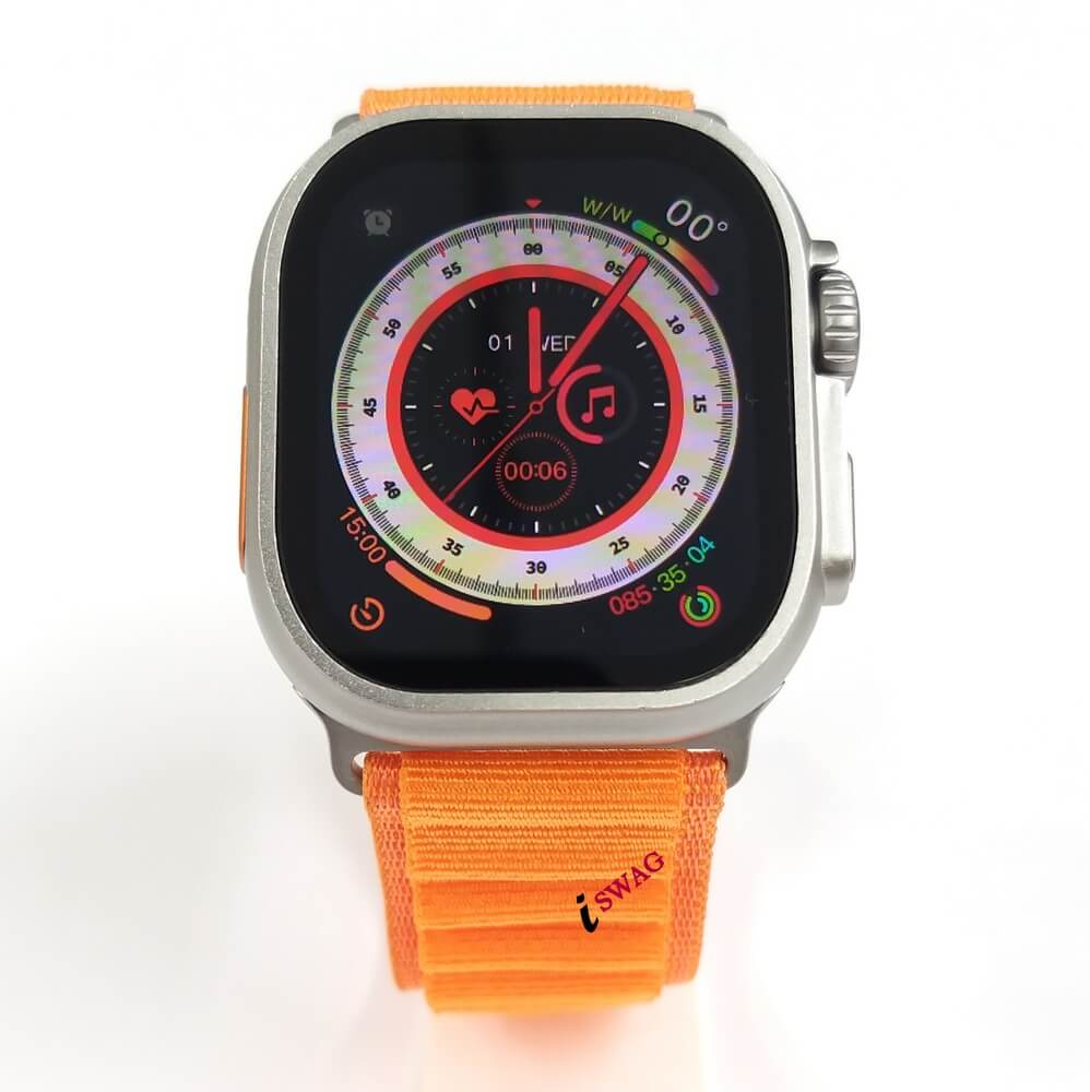 Buy JOBINKA (49mm Ocean Strap Orange) Ocean Silicone Strap Band Compatible  with Apple Watch Strap Size 49mm 45mm 44mm 42mm Strap Men Women for iWatch  Strap Series Ultra 8 ,7 ,6 ,5 ,